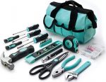 Her Hardware Home Repair Basic Tool Set - For All Your DIY Projects Around the House,Apartment,Office,Dorm!