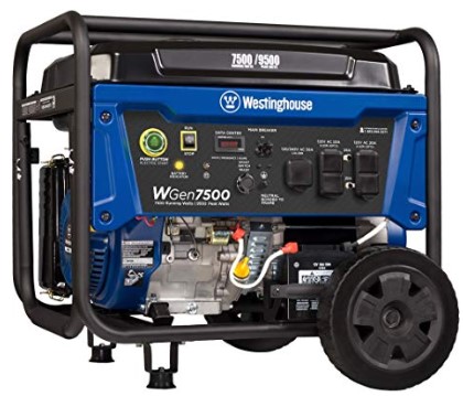 Westinghouse WGen7500 Portable Generator 