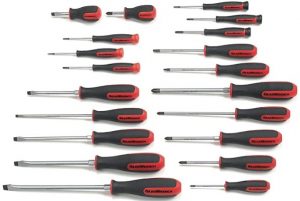 GEARWRENCH 20 Pc. Phillips/Slotted/Torx Dual Material Screwdriver Set - 80066