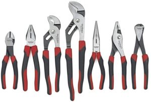 GEARWRENCH 7 Pc. Mixed Dual Material Plier Set - 82108