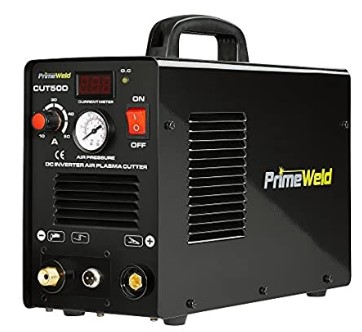 PRIMEWELD Premium & Rugged 50A Air Inverter Plasma Cutter Automatic Dual Voltage 110/220VAC 1/2" Clean Cut Portable
