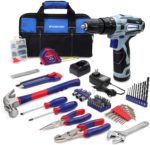 WORKPRO Home Tool Kit with Cordless Drill